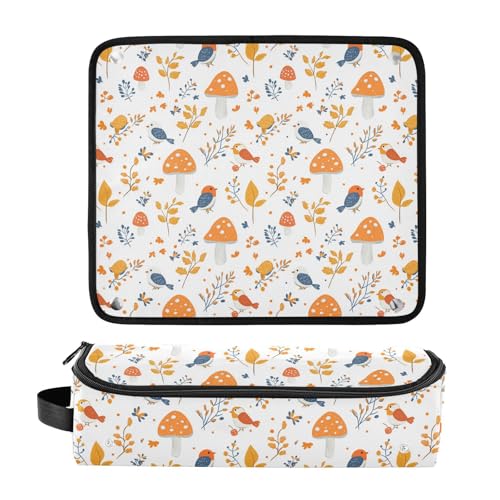 Bolsa organizadora y tapete resistente al calor para herramientas de cabello, tamaño 14.6 x 3.9 x 3.9 pulgadas miniatura 3
