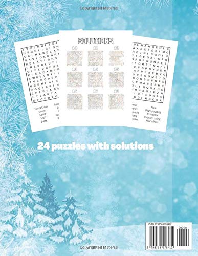 Advent Calendar Word Search: Countdown to Christmas with Activity Puzzle Book Perfect for Anyone Who Loves Xmas Games image 3