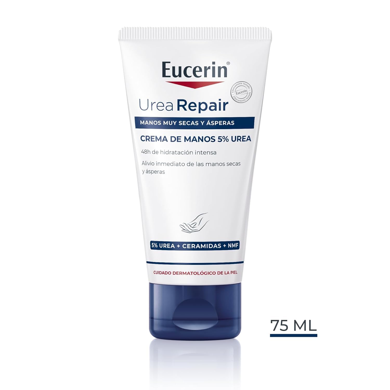 Eucerin UreaRepair Crema de Manos Urea 5% 75 ml Crema Hidratante Reparadora 48 Horas