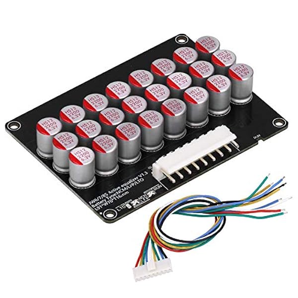 Bilanciatore di Batteria Bilanciatore 3s‑8 con Batteria al Litio Adatto per Litio Ternario, Ferro Litio, Litio Titanato