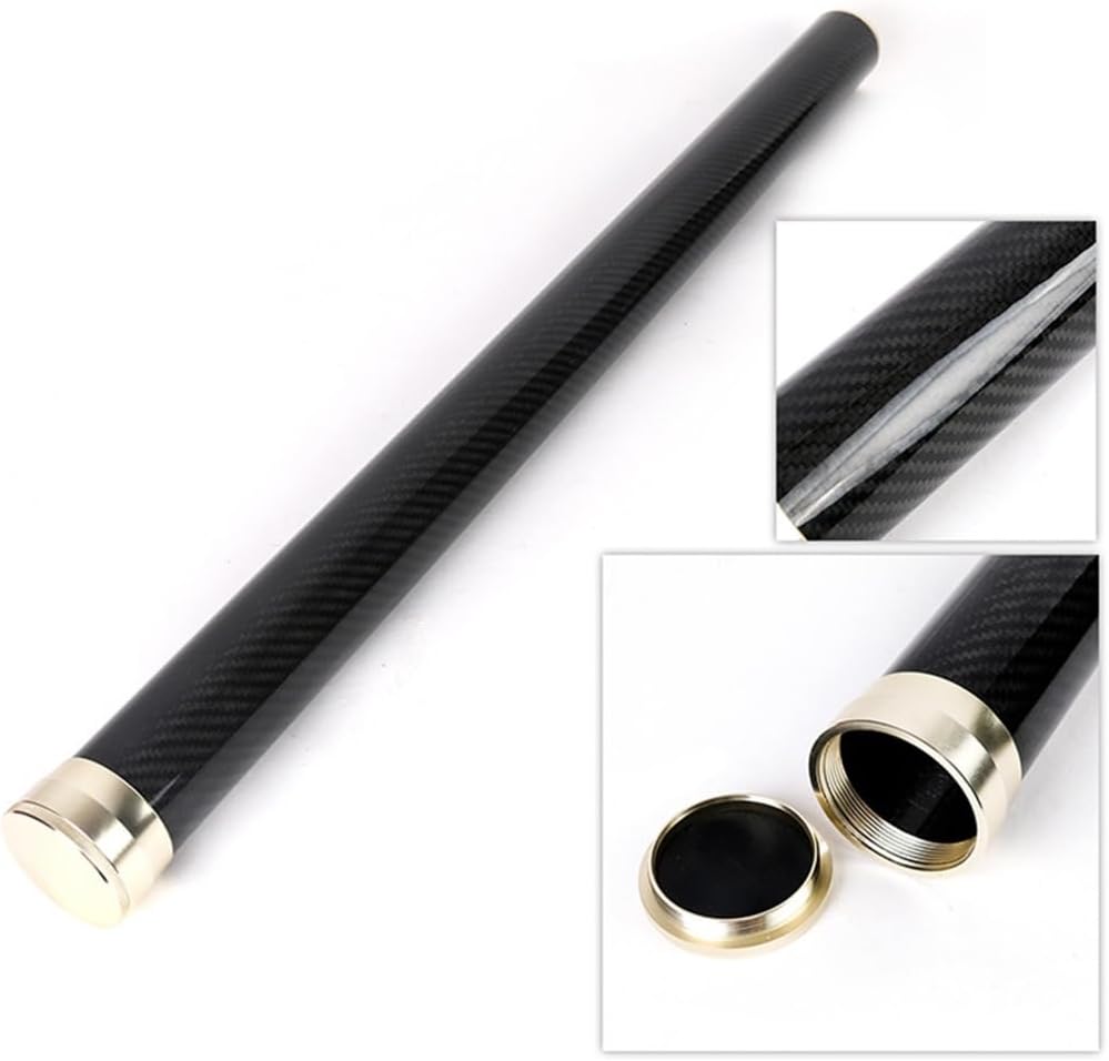 Portable Fishing Rod Carriers Case Fishing Equipment 77cm/85cm Travel Case with Aluminum Covers Fly Fishing Rod Tube