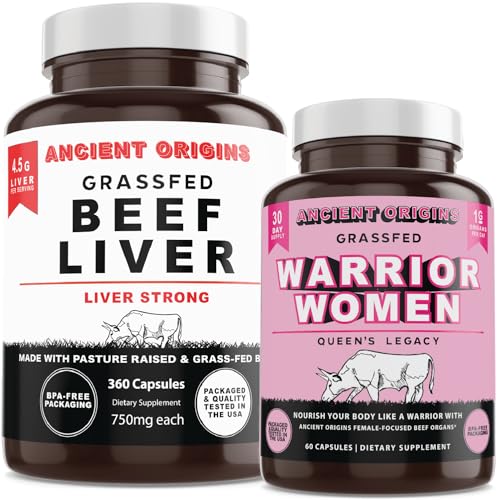 Ancient Origins Warrior Women Female Optimized Beef Organs and Two