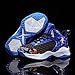 Ucilxi Fashion Anti Slip Wear Resistant High top Children's Sports Basketball Shoe Blue