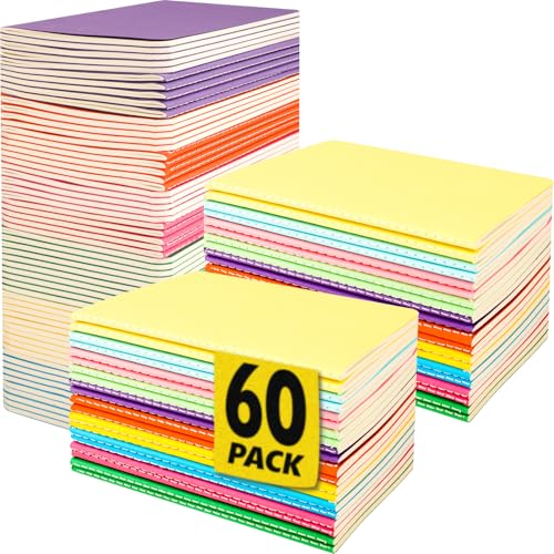 Carnet de composition coloré avec 10 couleurs assorties en vrac