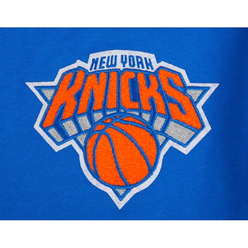 Pro Standard Big Boys NBA New York Knicks Retro Classics Fleece Short Royal Blue M by Pro Standard - Used condition - Image 4