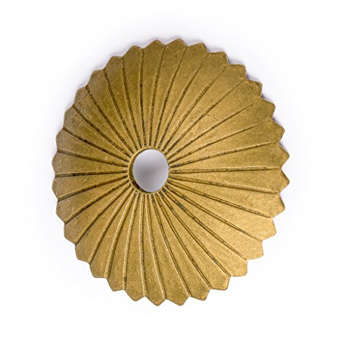 Hardware Philosophy Radial Brass Hardware Backplate Washers 1-1/2" - Set Of 10 #TOP1