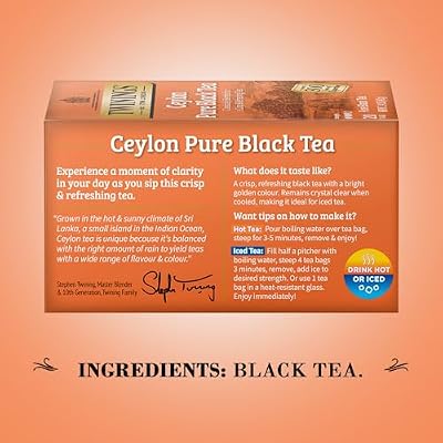Twinings of London Ceylon Orange Pekoe Tea (Box of 20)