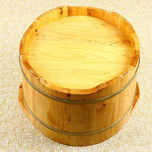 Balde de madera para baño de pies spa, para adultos miniatura 4