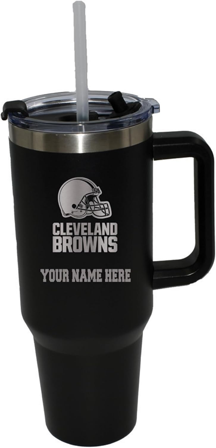 The Memory Company San Francisco 49ers Personalized Black 46oz. Colossal Tumbler