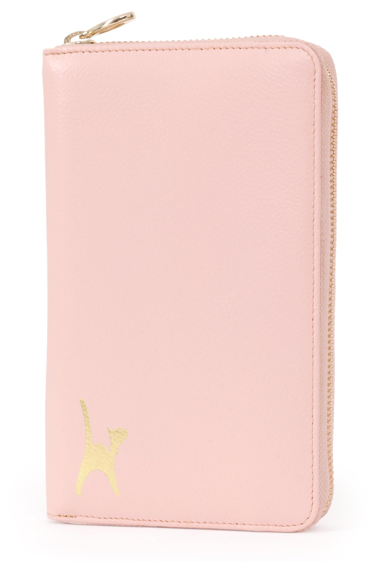 Catwalk Collection Handbags - Damen Schmuckbeutel Klein - Schmucktasche/Schmucketui für Reise - Mit Reißverschluss - Pippa - Rosa