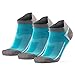 DANISH ENDURANCE Low Cut Pro Running Chaussettes (EU 39-42, Bleu Caraïbes - 3 Paires)