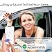 Air Tracker-4Pack,Smart Bluetooth Tracker,Item Finder Work with Apple Find My (iOS only),Luggage Tracker,Keys Finder Wallet,Bags,Pets, Locator Tracking Device for Home Outdoor Tracking Device