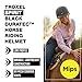 Troxel Spirit with MIPS Technology Full Coverage Horse Riding Helmet, Horseback Riding Gear for Equestrians, Small (6-1/2-6-7/8), Black Duratec