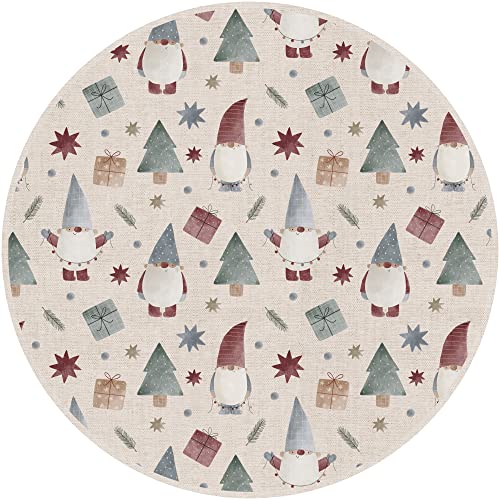 Tapis de vinyle VINILIKO premium imprimé gnomes effet tissu 2mm