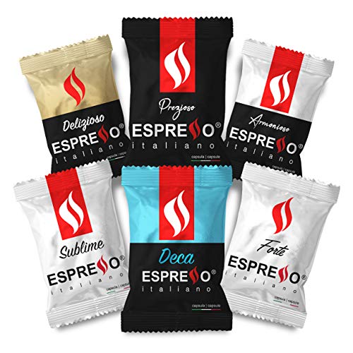 Espresso brand Nespresso Compatible Capsules Pods for Nespresso Machines (VARIETY PACK (30 COUNT))