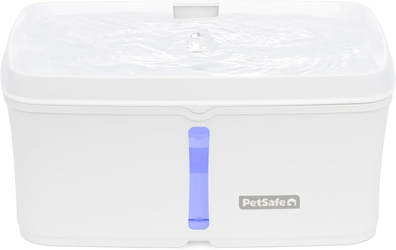 Fonte para Gatos e Cães Pequenos PetSafe Viva com Bandeja Plástica, 4,2 L