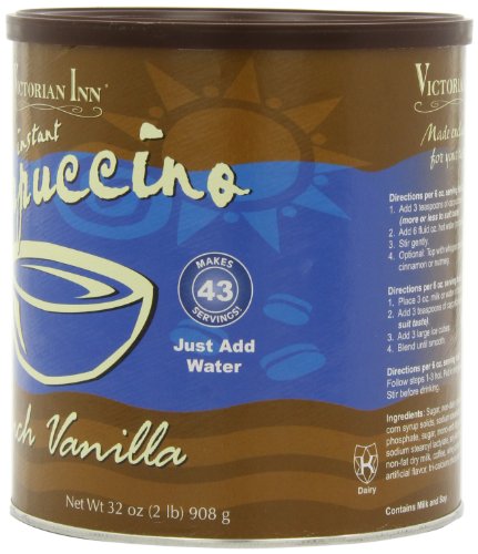 Victorian Inn Instant Cappuccino, French Vanilla, 32-Ounce Canisters (Pack Of 3) #TOP1