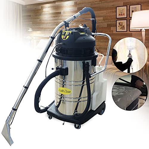 Kathring 60l/15.85gal Cleaning Machine,3 in 1 Carpet Extractor,Silent Cleaning Machine with Water and Dust Suction Tool, 2?/Min Cleaning Speed