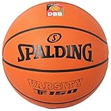 Besserer Halt Spalding Unisex – Erwachsene TF Series DBB Varsity TF-150 Sz7 Ball, Orange, 7