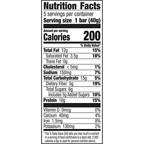 Nature Valley Protein Granola Bars, Peanut Almond Dark Chocolate, 5 Ct #TOP2