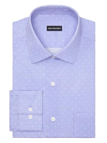 Image of Van Heusen Men's Dress Shirt Fitted Everyday Defense Stretch