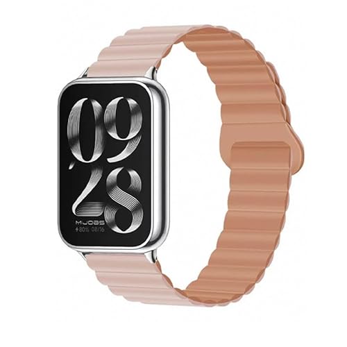 ���C �V���R�� Xiaomi Smart Band 9 Pro/8 Pro �����o���h Redmi Watch 6/5 �ւ��o���h �V���I�~ �X�}�[�g�E�H�b�` ���v�x���g �ϋv�� ���C �V���R�� �����X�g���b�v �Œ�o�b�N���t�� �r���v �x���g (�I�b�N�X