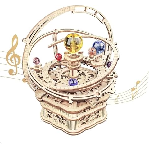 ROBOTIME Starry Night Music Box Kit Cover
