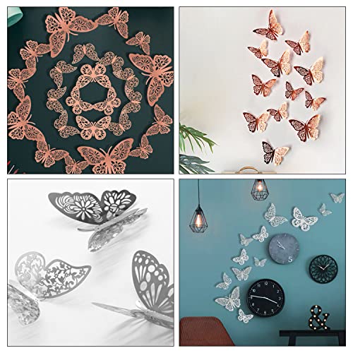 72 Pezzi Adesivi Farfalla Cava Decorazioni,Adesivi...
