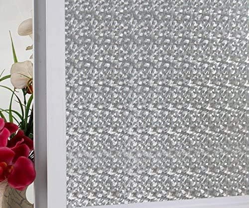 PROTINT WINDOWS Precut Custom Rectangle Window Film anysize in Between 34 inches Length and 34 inches Width, Pattern Texture Design