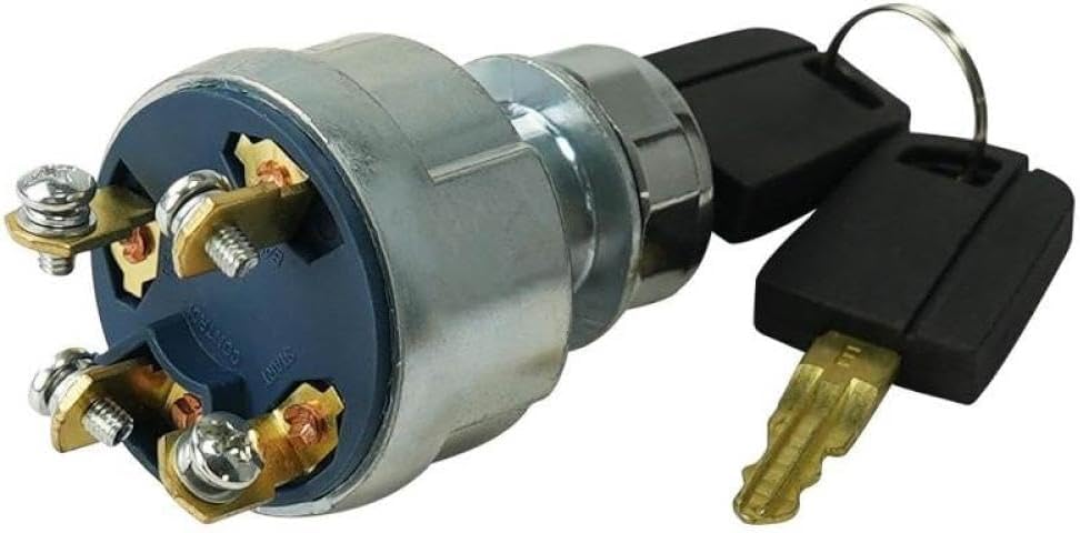 Ignition Switch Compatible with Excavator Models D250E D300E D350E for Part Number 9G7641 9G-7641