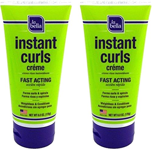 La Bella Instant Curls Creme, 6 Ounce, 2 Pack