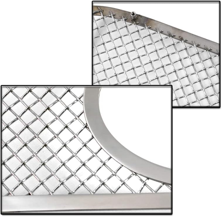 For Scion xB Front Upper Stainless Steel Mesh Grille - Logo Show