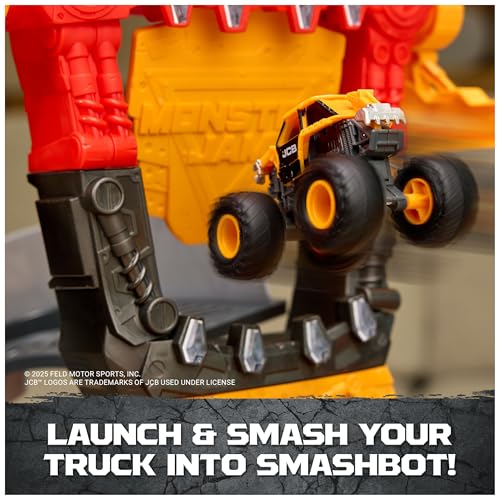 Monster Jam 1:64 SmashBot Playset miniatura 5