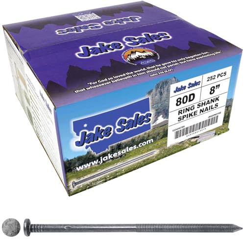 5 Inch Ring Shank Common Bright Nails