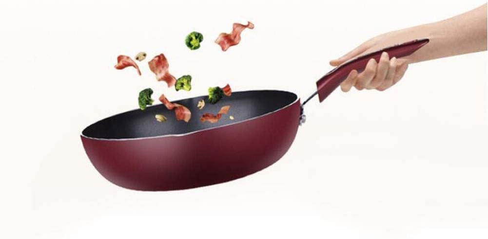 フライパン 32センチメートルフラットボトムノンスティックウォック