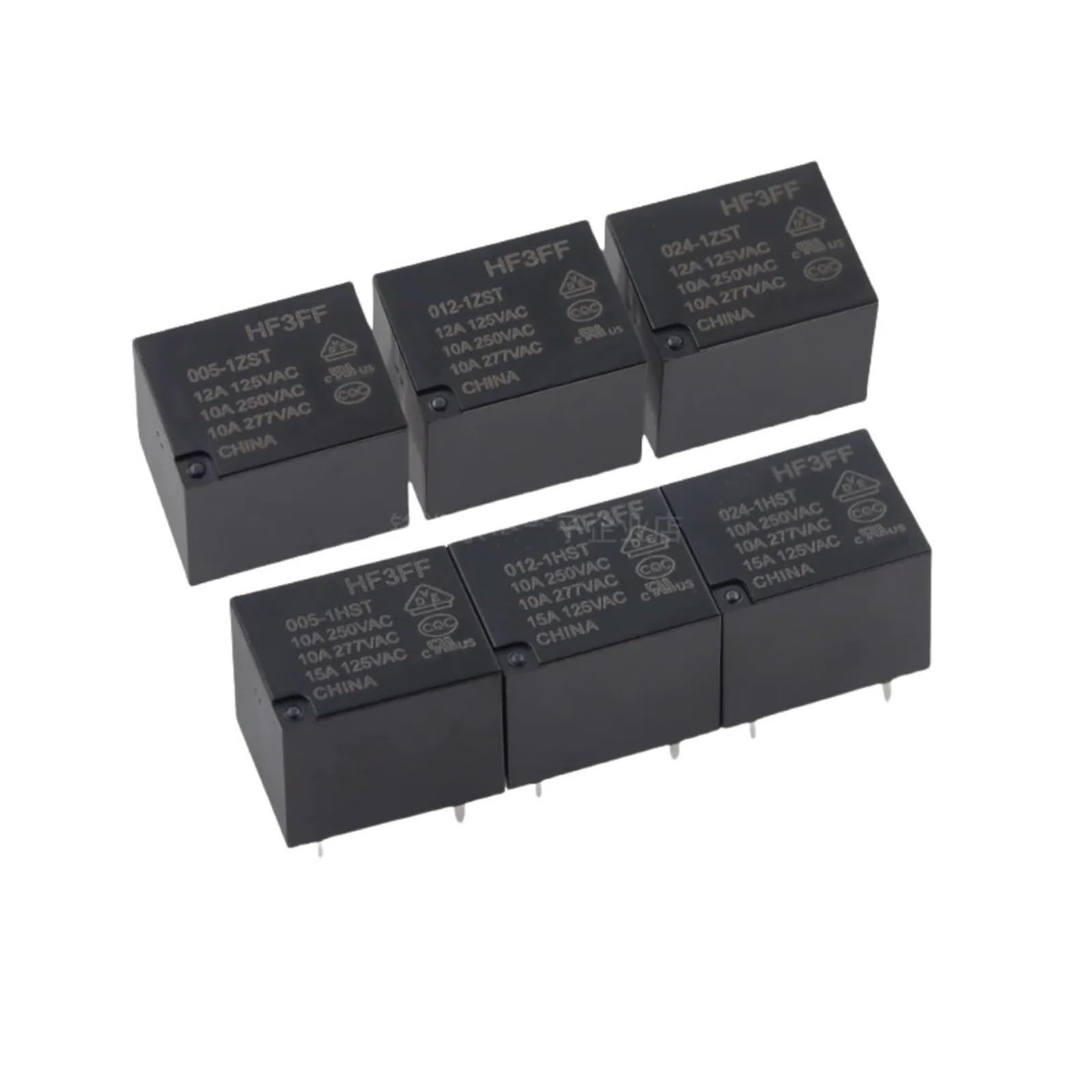 AARTERZZA 10PCS HF3FF-012-1HST 4PIN 12A Relay