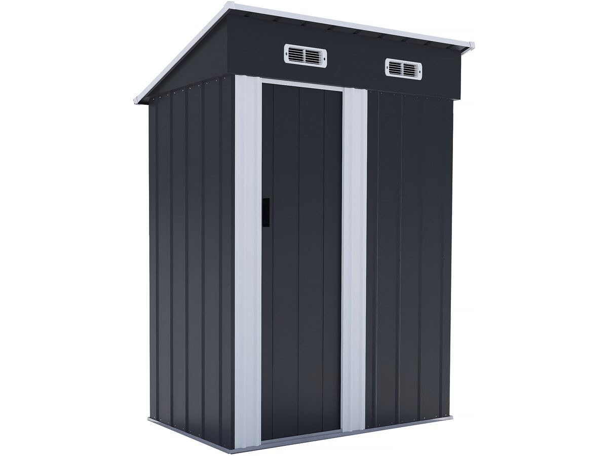 Abri de jardin métal Memphis pour ranger vos outils sans perdre d'espace
