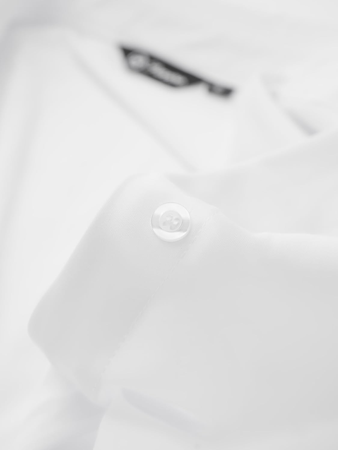 Women's Wrap Front Button Down Shirt, Long Sleeve Blouse with Cocoon Sleeves, Modern Office & Casual Tops - Image 6