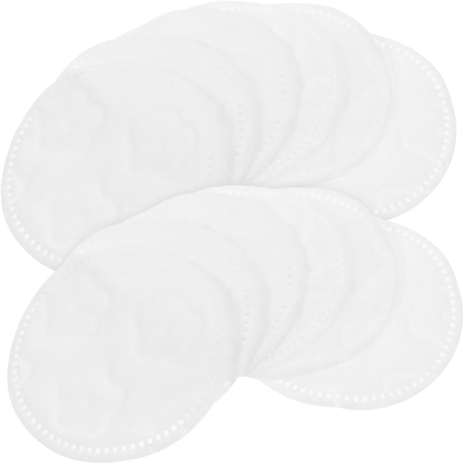GALPADA 58mm Round Cotton Makeup Remover Pads Natural Cotton Exfoliating Facial Rounds for Women 1 Piece Disposable Cleaning Pads for Makeup Removal and Face Cleansing