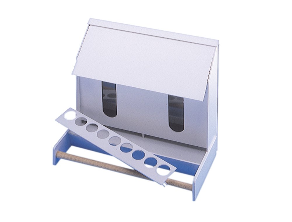 Nobby Futterstation aus Kunststoff für Wellensittiche, 30 cm