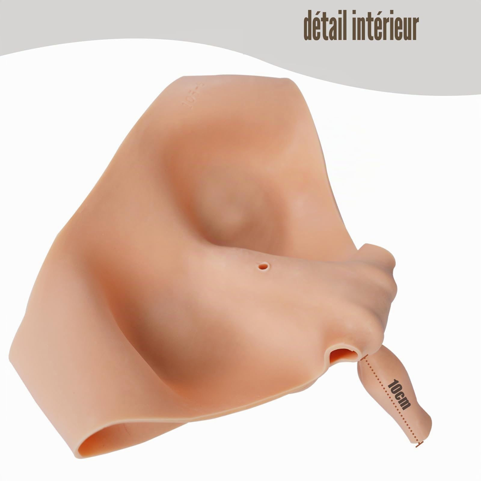 Culotte de gaffe en Silicone pour transgenre travesti Culotte vaginale réaliste Qui Cache Le caleçon de gaffe