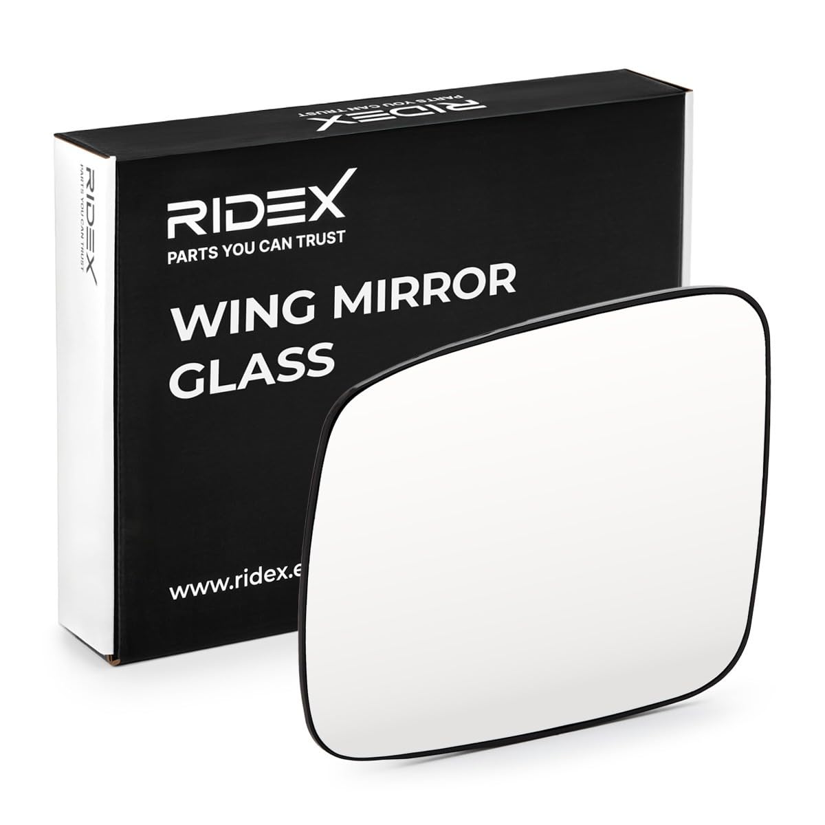 RIDEX 1914M0094 Miroir de rétroviseur Gauche Compatible avec VW Transporter T4 Minibus 70B, 70C, 7DB, 7DK, 70J, 70K, 7DC, 7DJ