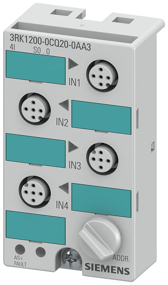 Moduł interfejsu AS IP67, cyfrowy - Moduł cyfrowy Fieldbus 4 In / 0 Out