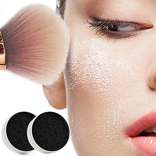 Ronrons 10 Pieces Makeup Brush Cleaner Sponge Travel Quick Color Removal Dry Make Up Brushes Cleaning Replacement Sponges For Eye Shadow Blush Brush #TOP1