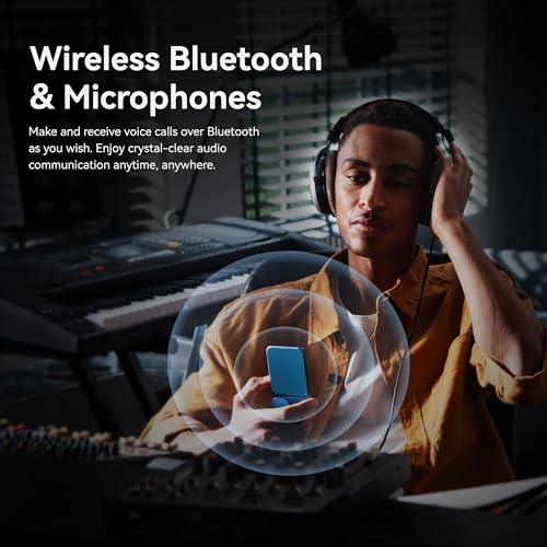 Image of Khadas Tea Portable Headphone Bluetooth Amplifier,HiFi Hi-Res DAC USB Bluetooth 5.0, LDAC /aptX HD, PCM, DSD, MQA 32bit /384KHz ESS ES9281ACPro Qualcomm QCC5125 (Teal Blue)