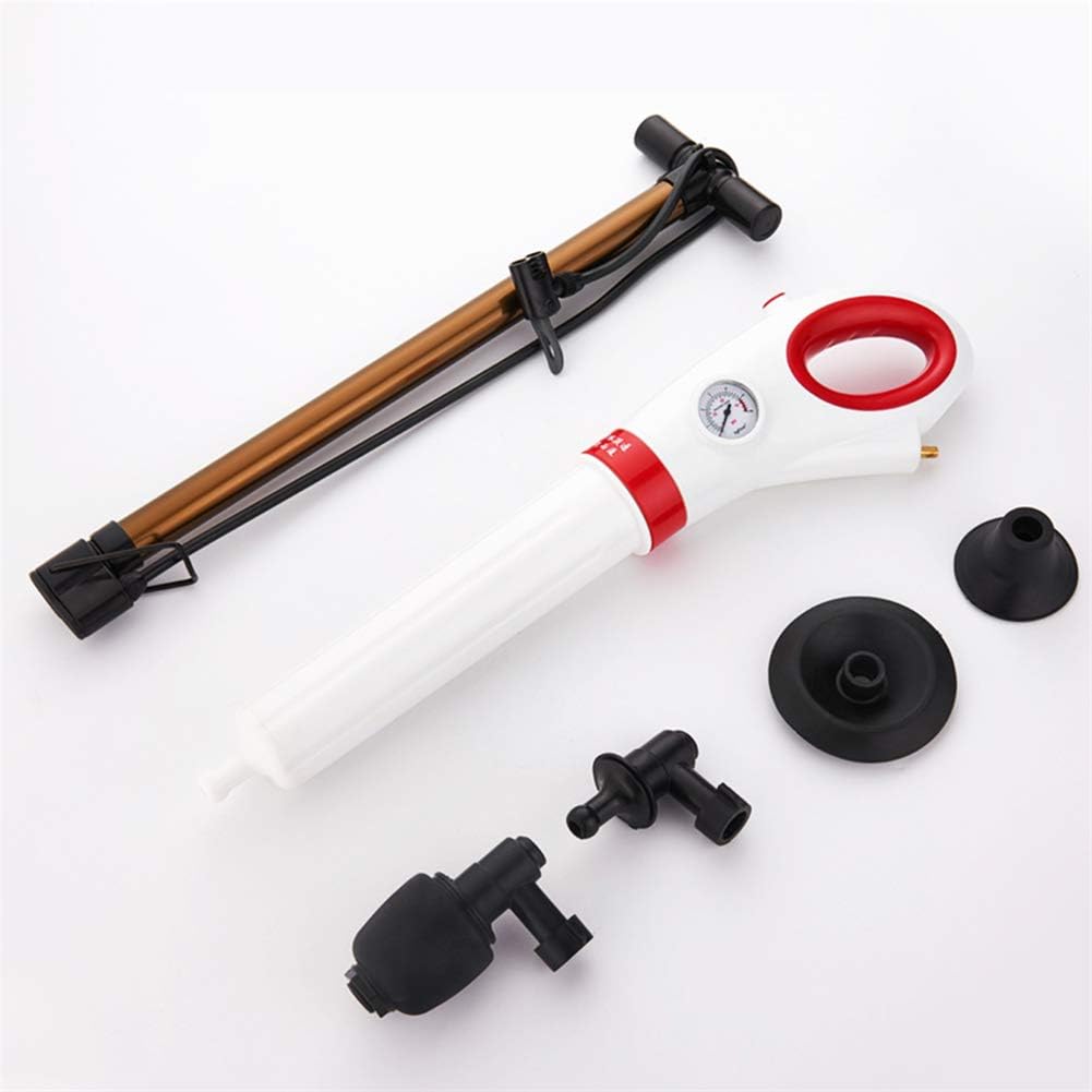 Dredge Sewer Tools Turbocharger Balloon Seal No Splash Visual Operation Ventilation Button Handle Comfortable Multi-Purpose White