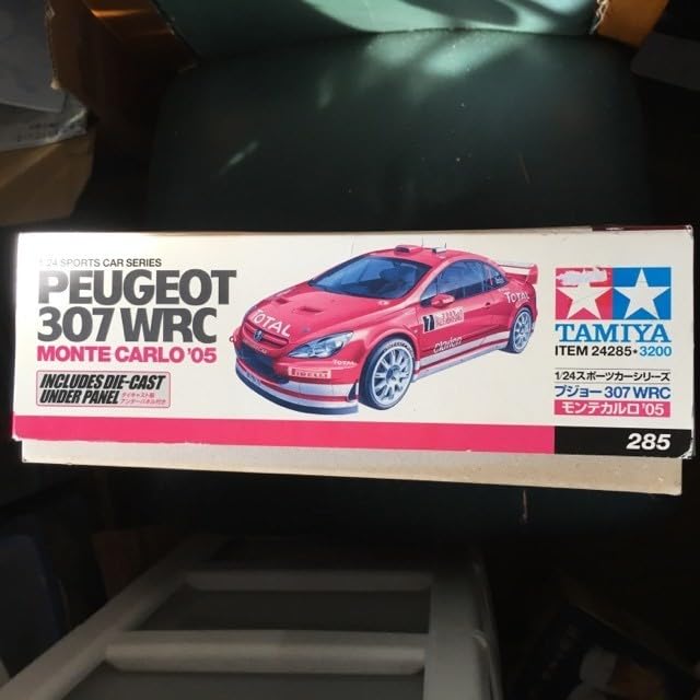 Amazon.co.jp: TAMIYA 1/24 CAR No.285 PEUGEOT 307 WRC MONTE CARLO  