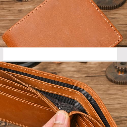 Men's Wallet Creative Retro Men's Business Wallet for Party，Travel3
