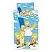 Dekbedovertrek De simpsons - Eenpersoons - 140x200cm