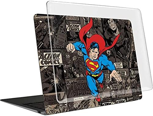 Skinit Case + Skin Compatible with MacBook Air 13in (2020) - Officially Licensed Warner Bros Superman Mixed Media Design